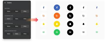 Social Media Icons Widget Features