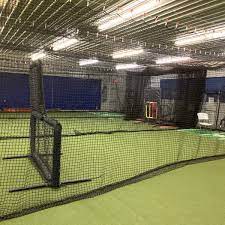 Low Ceiling Indoor Batting Cage Kit For