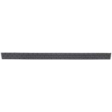 Brickface 6 Pack 4 Ft Gray Rubber Landscape Edging Section