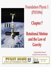 phy 094 foundation physics i