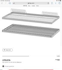 Ikea Dish Drainer For Wall Cabinets