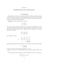 Eigenvalues 1 Introduction Gauss