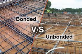 bonded vs unbonded post tensioning