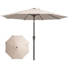 Cubilan 9 Ft Outdoor Patio Umbrella