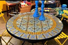 Outdoor Table Tile Replacement Arad