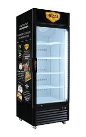 Upright Freezer With Glass Door For