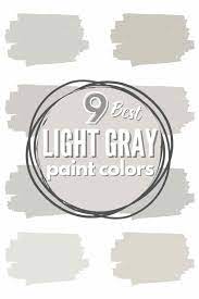 The Top 9 Light Gray Paint Colors The