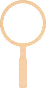 Unfinished Wooden Magnifying Glass