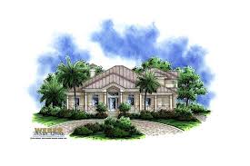 Florida Style House Plan 4 Bedrms 3
