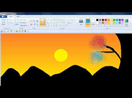 How To Draw In Ms Paint Color Mix