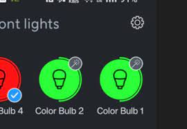 Wyze Color Bulb Unknown Icon Meaning