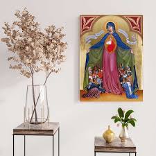 Religious Icon Virgin Mary Icon