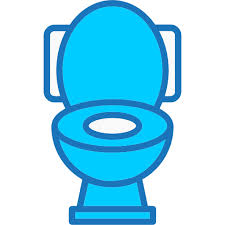 Toilet Generic Blue Icon