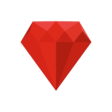 Premium Vector Ruby Icon Isolated On