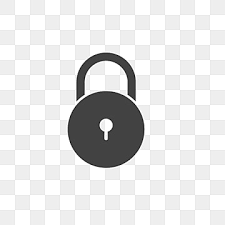 White Lock Icon Png Images Vectors