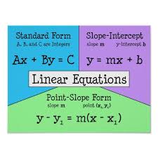 Linear Equation For One Variable