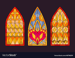 Mosaic Stained Glass Decorative Church