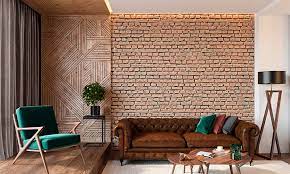 Living Room Brick Wall Designs For Your