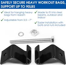 yes4all heavy duty steel beam heavy bag