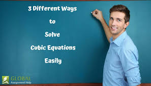 How To Solve Cubic Equation Problem In