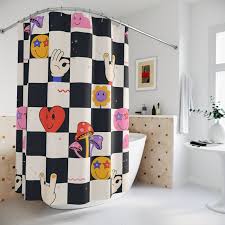 Magic Mushroom Shower Curtain 71 74