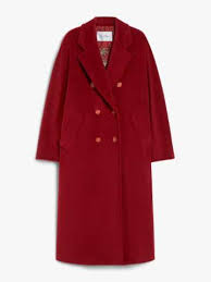 Red Color Coat Max Mara