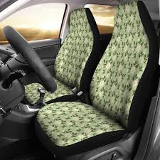 Jasmine Flower Pattern Car Seat Covers