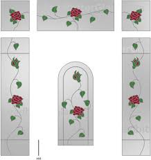 Stained Glass Climbing Roses Uk