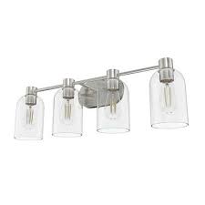 Light Brushed Nickel Vanity Light