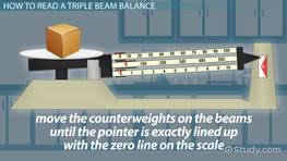 triple beam balance