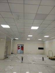 gyproc white pvc ceiling grid tile