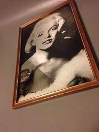 Vintage Marilyn Monroe Wall Mirror 70s