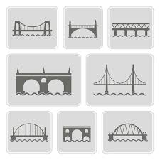 100 000 Bridge Construction Vector