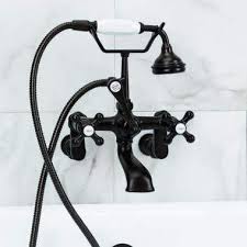 Tub Faucet W Handshower Swing Arms