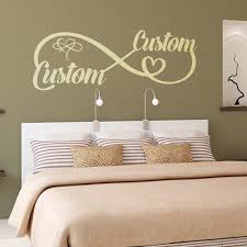 Personalized Wall Decal Infinity Sign