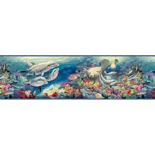 47 Beach Ocean Wallpaper Border
