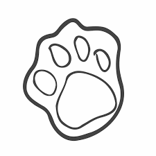 Footprint Pet Paw Prints Dog Or Cat