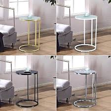 Small Couch Table Chrome Legs Glass Top