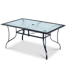 38 Inch Rectangular Patio Dining Table