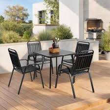 Indoor Outdoor Dining Set Patio Table