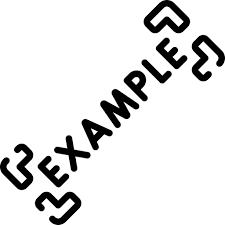 Example Special Lineal Icon