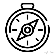Travel Compass Vector Icon