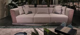 Casa Padrino Luxury Sofa Gray Blue