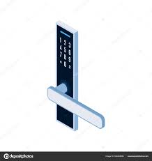 Smart Lock Icon Stock Vector By