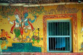 Indian Wall Mural Painting Painting