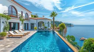 Mediterranean Villa Stock Photos