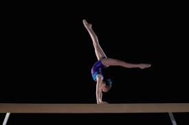 balance beam in gymnastics