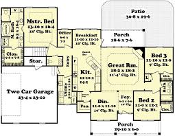 Plan 51923 Country House Floor Plans