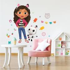 Roommates Dreamworks Gabby S Dollhouse Character Giant Wall Decals
