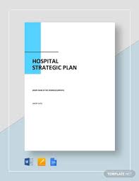 10 Hospital Strategic Plan Template